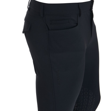Calça de verão masculina Caspar Light Equestro Preto