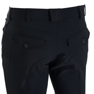 Calça de verão masculina Caspar Light Equestro Preto