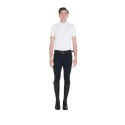 Calça de verão masculina Caspar Light Equestro Preto