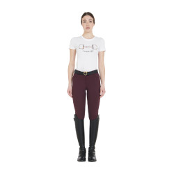 Calça de verão feminina Zenda Light Equestro Ameixa Violeta