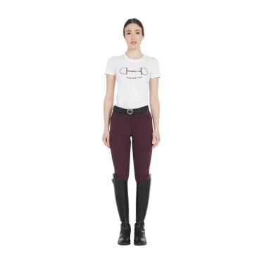 Calça de verão feminina Zenda Light Equestro Ameixa Violeta
