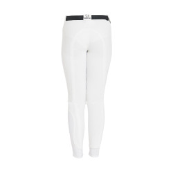 Calça infantil em tecido técnico Equestro Branco