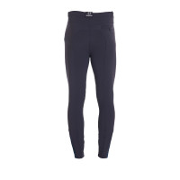 Calça com grip no joelho masculina em tecido técnico Equestro Preto Calça com grip no joelho masculina em tecido técnico Equestro Preto