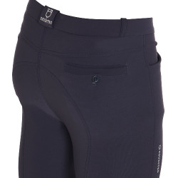 Calça com grip no joelho masculina em tecido técnico Equestro Calça com grip no joelho masculina em tecido técnico Equestro