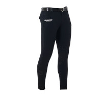 Calça com grip no joelho masculino coleção Scuderia Equestro Preto Calça com grip no joelho masculino coleção Scuderia Equestro Preto