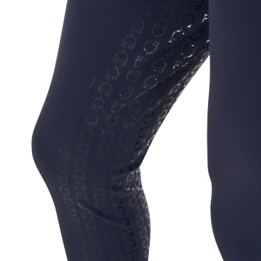 Calça com grip completo masculino em tecido técnico Equestro Blazer marinho Azul-marinho