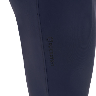 Calça com grip completo masculino em tecido técnico Equestro Blazer marinho Azul-marinho