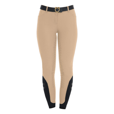 Calça feminina ajustada com grip completo Aria Equestro