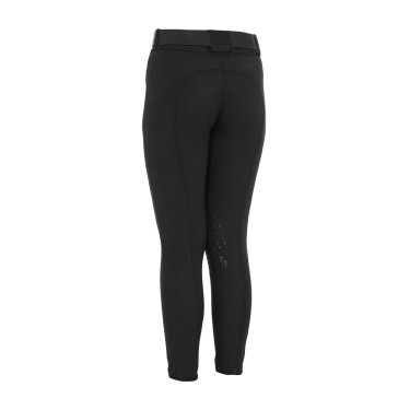 Calça ajustada infantil Amani Equestro Preto Calça ajustada infantil Amani Equestro Preto