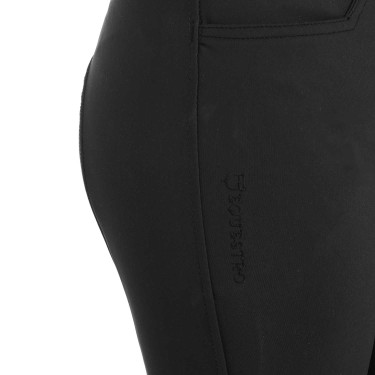 Calça ajustada infantil Amani Equestro Preto Calça ajustada infantil Amani Equestro Preto