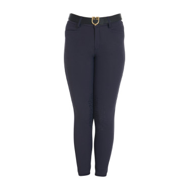 Calça ajustada infantil Amani Equestro Marinho Azul-marinho Calça ajustada infantil Amani Equestro Marinho Azul-marinho
