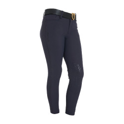 Calça ajustada infantil Amani Equestro Marinho Azul-marinho Calça ajustada infantil Amani Equestro Marinho Azul-marinho