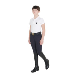 Calça ajustada infantil Amani Equestro Marinho Azul-marinho Calça ajustada infantil Amani Equestro Marinho Azul-marinho