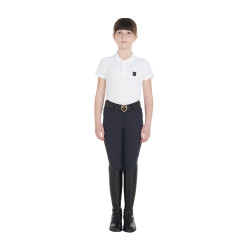 Calça ajustada infantil Amani Equestro Marinho Azul-marinho Calça ajustada infantil Amani Equestro Marinho Azul-marinho