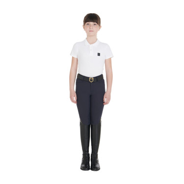 Calça ajustada infantil Amani Equestro Marinho Azul-marinho Calça ajustada infantil Amani Equestro Marinho Azul-marinho