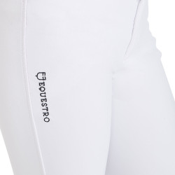 Calça ajustada infantil Amani Equestro Branco Calça ajustada infantil Amani Equestro Branco