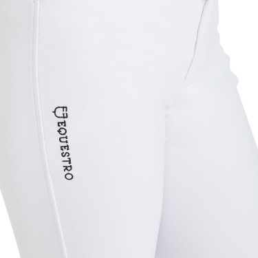 Calça ajustada infantil Amani Equestro Branco Calça ajustada infantil Amani Equestro Branco
