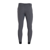 Calça ajustada com grip masculina com logotipo Caspar Equestro Preto Calça ajustada com grip masculina com logotipo Caspar Equestro Preto