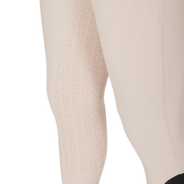 Calça ajustada com grip integral masculino Aria Equestro Dólar sable Branco