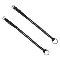 Mors de gague em nylon Equestro Preto