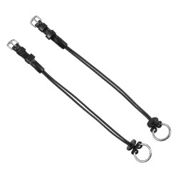 Mors de engate em corda Equestro Preto