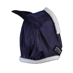 Máscara anti-moscas com orelhas Acavallo Marinho Azul-marinho