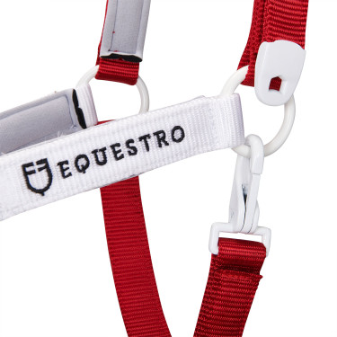 Cabresto de nylon Flaggy Equestro Marinho / branco / vermelho Azul