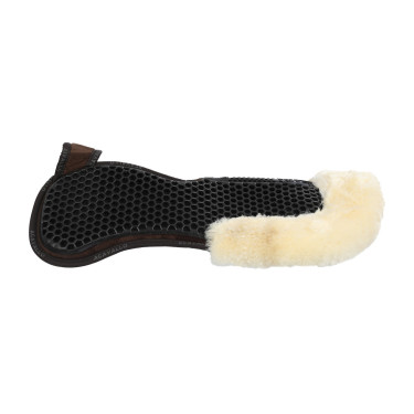 Amortecedor de gel hexagonal lã de carneiro Acavallo Marrom / natural Castanho