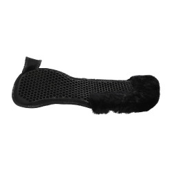 Amortecedor de gel hexagonal lã de carneiro Acavallo Preto / preto Amortecedor de gel hexagonal lã de carneiro Acavallo Preto / preto