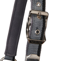 Cabresto de nylon com corda Red Trim Equestro Turquesa / vermelho / marinho Azul