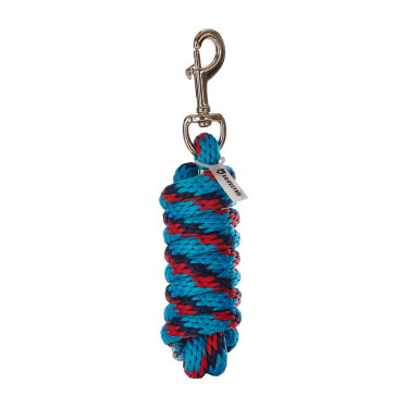 Cabresto de nylon com corda Red Trim Equestro Turquesa / vermelho / marinho Azul