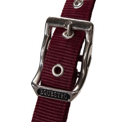 Caveção de nylon com corda e forro de lã polar Equestro Bordéus Bordô Caveção de nylon com corda e forro de lã polar Equestro Bordéus Bordô