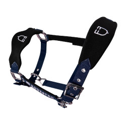 Caveção de nylon com corda e forro de lã polar Equestro Marinho Azul-marinho Caveção de nylon com corda e forro de lã polar Equestro Marinho Azul-marinho