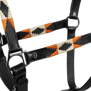 Caveção de couro com decorações navajo Polo N Equestro Caveção de couro com decorações navajo Polo N Equestro