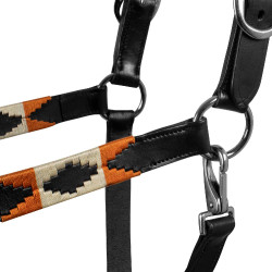 Caveção de couro com decorações navajo Polo N Equestro Caveção de couro com decorações navajo Polo N Equestro