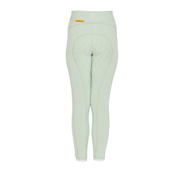 Legging justo para menina com grip e logótipo Equestro Legging justo para menina com grip e logótipo Equestro