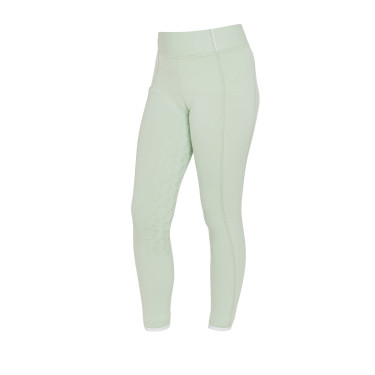 Legging justo para menina com grip e logótipo Equestro Legging justo para menina com grip e logótipo Equestro
