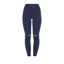 Legging justo em tecido técnico elástico feminino Kao Equestro Legging justo em tecido técnico elástico feminino Kao Equestro
