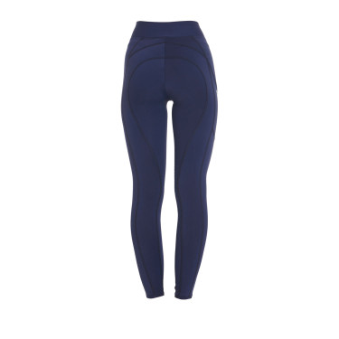 Legging justo em tecido técnico elástico feminino Kao Equestro Legging justo em tecido técnico elástico feminino Kao Equestro