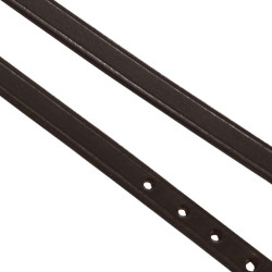 Tiras para esporas em couro com fivela em ouro rosa Equestro Tiras para esporas em couro com fivela em ouro rosa Equestro