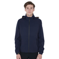 Casaco impermeável técnico de 3 camadas masculino Equestro Marinho Azul-marinho Casaco impermeável técnico de 3 camadas masculino Equestro Marinho Azul-marinho