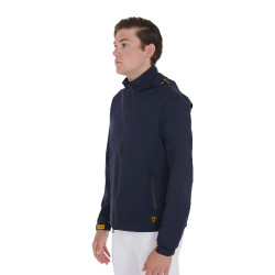 Casaco impermeável técnico de 3 camadas masculino Equestro Marinho Azul-marinho