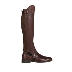 Mini-chaps unissexo com inserções de silicone Gel Grip System Equestro Mini-chaps unissexo com inserções de silicone Gel Grip System Equestro