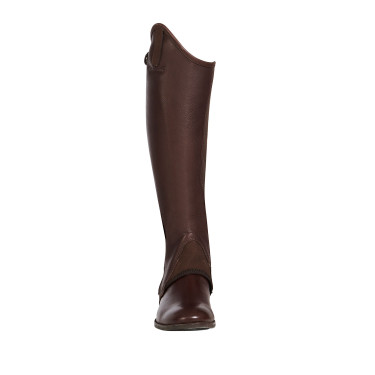 Mini-chaps unissexo com inserções de silicone Gel Grip System Equestro Mini-chaps unissexo com inserções de silicone Gel Grip System Equestro