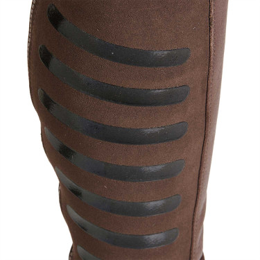 Mini-chaps unissexo com inserções de silicone Gel Grip System Equestro Mini-chaps unissexo com inserções de silicone Gel Grip System Equestro
