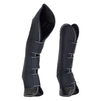 Guizeiras de transporte em poliéster 900D ripstop Acavallo por 4 Preto Guizeiras de transporte em poliéster 900D ripstop Acavallo por 4 Preto