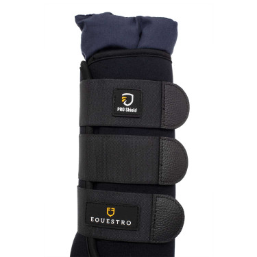 Guérrés de descanso em neoprene/algodão Equestro - conjunto com 2 Preto