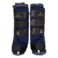 Guérrés de descanso em neoprene/algodão Equestro - conjunto com 2 Preto Guérrés de descanso em neoprene/algodão Equestro - conjunto com 2 Preto