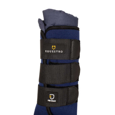 Guérrés de descanso em neoprene/algodão Equestro - conjunto com 2 Marinho Azul-marinho Guérrés de descanso em neoprene/algodão Equestro - conjunto com 2 Marinho Azul-marinho