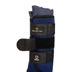Guérrés de descanso em neoprene/algodão Equestro - conjunto com 2 Marinho Azul-marinho Guérrés de descanso em neoprene/algodão Equestro - conjunto com 2 Marinho Azul-marinho